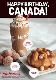 tim hortons introduces poutine donut for canada day menu