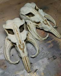 3d Printed Mandalorian Skull Replica Can Be Purchased Finished As Pictured Or Unfinished As A Print For This O Mandalorian Star Wars Fans Mandalorian Skull