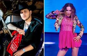 Los artistas se comprometieron en un prestigioso restaurante de barcelona que se cerró exclusivamente para ellos. Christian Nodal Confirma Su Romance Con Belinda Los Angeles Times