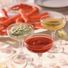 Snow Crab Legs With Dipping Sauces Recipe Snow Crab Legs Dipping Sauce Crab Legs