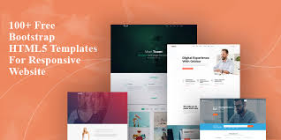 100 free bootstrap html5 templates for responsive sites