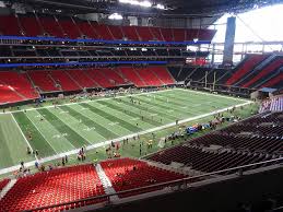 Mercedes Benz Stadium View From Mezzanine Level 216 Vivid