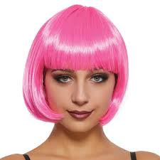Pink Fushia Daisy Wig for Women