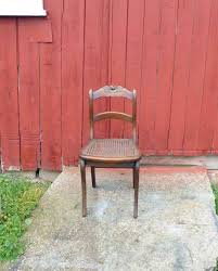 Antique Wood Chair Carved Flower Design Cane Chair Dining Chair Accent Chair Vintage By Incredibletreasu How To Antique Wood Antique Wooden Chairs Wood Chair