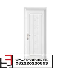 Pintu Cat Duco 1 Panel Motif Salur Mebel Desain Modern