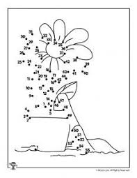 Printable Spring Dot To Dot Activity Pages Woo Jr Kids Activities The Dot Book Printables Free Kids Bees For Kids