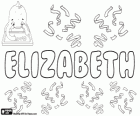 Maybe you would like to learn more about one of these? Elizabeth Feminine Name Coloring Page Printable Game