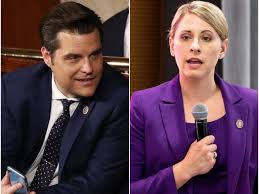 Though the florida pol didn't make a formal announcement, pal judge jeanine pirro posted a blurry picture of gaetz kissing a woman whose back was to the camera. Revenge Porn Victim Katie Hill Reacts To Latest Matt Gaetz Allegations