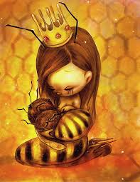 Pin By Kristina On Art By Selvagemqt Bee Art Queen Bees Art Bee Artwork