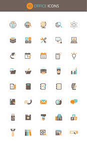 Free Download Office Icon Set 40 Icons Psd Ai Eps Office Icon Icon Set Free Icon Set
