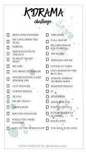 Kdrama Challenge For Instagram Stories Korean Drama List Korean Drama Movies Korean Drama Quotes