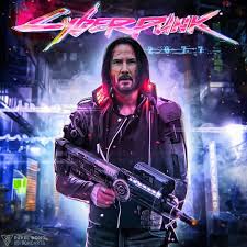 Cyberpunk 2077 Keanu Reeves Fan Made Fan Art Digital Art 3d Artwork Futuristic Game Cyberpunk 2077 Cyberpunk Cyberpunk City