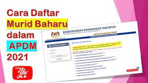 Maybe you would like to learn more about one of these? Cara Daftar Murid Baharu Dalam Apdm 2021 Youtube