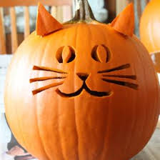 Einfaches Katzenmuster Inspiration Fur Halloween Kurbis Gesichter Deko Halloween Kurbis Schnitzen Kurbisse Schnitzen Halloween Kurbis Deko