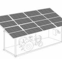 Instant Off-Grid™ Shipping Containers with Solar and Batteries and AC+DC  Power