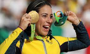 Mariana pajón, la reina del bmx mariana pajón es la única colombiana con dos títulos olímpicos, así que su lugar entre los mejores deportistas de colombia es indiscutible. El Cuerpazo De Mariana Pajon Tambien Se Lleva La Medalla De Oro