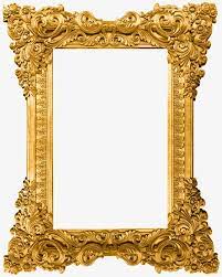 Gold Pattern Frame Gold Frame Frame Pattern Frame Png Image And Clipart Gold Picture Frames Gold Photo Frames Photo Frame Design