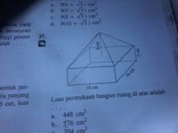 Check spelling or type a new query. Luas Permukaan Bangun Ruang Di Atas Adalah Brainly Co Id