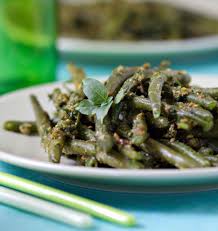 Haricots Verts Au Pesto De Roquette Et Pistaches Recette Avec Images Recettes De Cuisine Haricots Verts Pesto Roquette