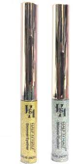 Half N Half Glitter Eye Liner 8 Ml Gold Silver Fabbon