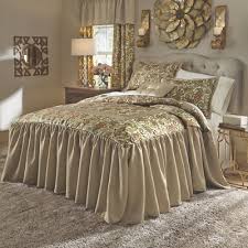 Amanda Skirted Comforter Set And Window Treatments Comforter Sets Comforters Beautiful Bedrooms