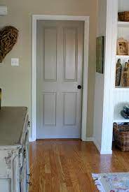 And, if you are on a budget, we always say that painting is one of the most the dado rail effect helps give the room height too, and you could really easily recreate this bedroom paint idea in your own space with any color. 10 Adorable Tricks Interior Painting Tips Thoughts Interior Painting Colors That Flow Bedroom Painti Painted Interior Doors Grey Interior Doors Doors Interior