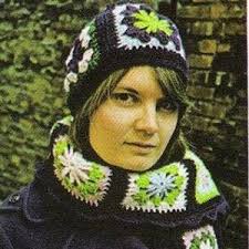 Vintage Häkelmuster Oma Schal & Mütze Häkelmuster 70er Jahre Retro Instant  PDF Digital Download VintageSchnittmusterShack.