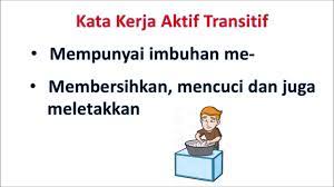 Kata kerja pasif # kata kerja yang kita bahas pada dars sebelumnya adalah kata kerja aktif (مبني للمعلوم). Kata Kerja Aktif Transitif Dan Kata Kerja Pasif Youtube
