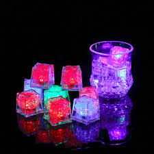 Led Ice Cubes Shape Glowing In Water Light Party Ball Luminous Flash Light Wedding Festival Bar Wine Glass Decoration 12pcs Colorful Fast Flash Walmart Com Walmart Com