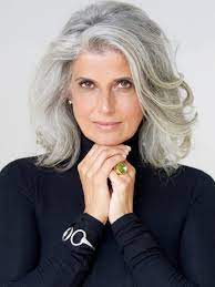 Silver Haired Beauty Silver Haired Beauties Long Gray Hair Gorgeous Gray Hair