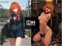 blacked, moonbrideai, absurd res, ai generated, before and after - R34 Vault