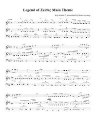 Main Theme The Legend Of Zelda Free Piano Sheet Music Pdf