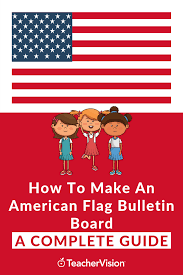 Black And Red American Flag Patch Meaning American Flag Bulletin Board Holiday Bulletin Boards American Flag Teacher Bulletin Boards