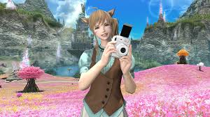 FF14』キャラクターがカメラを構えるかわいいエモートが追加へ。富士フィルム「instax“チェキ”」とのコラボ企画にて
