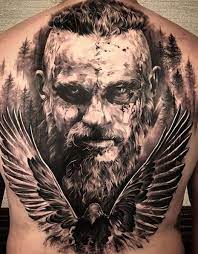 New and exclusive to tattooednow!, our vikings tv show tattoo collection gives you the chance to emulate your favorite characters from the iconic history channel tv show. 100 Trendy Full Back Tattoos Designs And Ideas For Men Tattoo Me Now Back Tattoos For Guys Warrior Tattoos Ragnar Lothbrok Tattoo