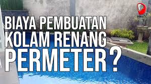 Lokasi pembuatan kolam renang sangat mempengaruhi harga borong kolam renang. Berapa Biaya Pembuatan Kolam Renang Permeter Youtube