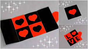 How to make a secret message card. Diy Card With Disappearing Message Tutorial X2f Secret Message Card X2f Valentine 39 S Day Card Valentine Cards Handmade Valentines Cards Diy Cards