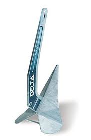 Lewmar Galvanised Delta Anchor 16 Kg 35 Lb Delta Anchor Boat Anchor Best Boats
