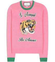 Gucci Wool Sweater With Applique Gucci Cloth Sweater Gucci Sweater Sweaters Clothes Design