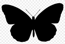 Download Png Silhouette Butterfly Clip Art Transparent Png 1024x644 5839975 Pngfind