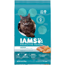 Typically, kittens transition to mature cat formulas at about a year old. Iams Proactive Health Adult Indoor Weight Hairball Care Dry Cat Food With Chicken Turkey 16 Lb Bag Walmart Com Walmart Com