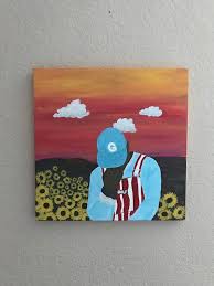 Tyler The Creator Original Poster Small Canvas Art Painting Art Projects Art Painting