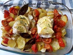 Dos De Cabillaud Pommes De Terre Fenouil Tomates Et Ail Dos De Cabillaud Plat Pomme De Terre Recettes De Cuisine