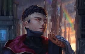 Obito uchiha iphone lockscreen obito wallpaper. Hd Wallpaper Naruto Mask Obito Uchiha Rain Rainbow Sharingan Naruto Wallpaper Flare