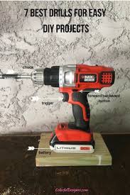 Thinking About Buying A Drill Set For Your Home I Checked Out 7 Best Drills For Easy Diy Projects And Made An Overview Easy Diy Projects Easy Diy Diy Projects