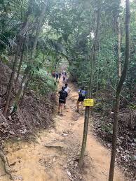Just walk the tarmac road from bukit sapu tangan. Rock Garden Sacf Hike Trail Shah Alam Selangor Malaysia Pacer