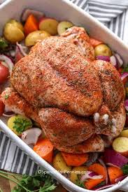 We Seriously Love Roast Chicken It Is So Tender And Delicious We Can T Baked Whole Chicken Recipes Whole Chicken Recipes Oven Roasted Vegetables With Chicken