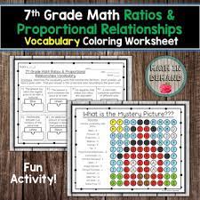 7th grade science middle school science elementary science science education health education. 7th Grade Math Coloring Worksheets Teaching Resources Tpt