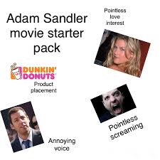 Adam Sandler movie starter pack : rstarterpacks
