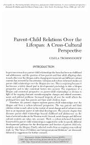 In short, when parents and other caregivers are able to support young children, children's lives are enriched, and society is advantaged by their. 2